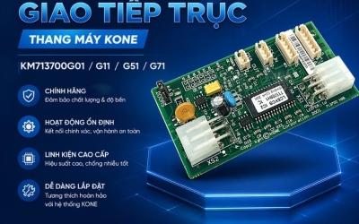 🔧 Bo mạch FCB giao tiếp trục thang máy KONE Model: KM713700G01 / G11 / G51 / G71