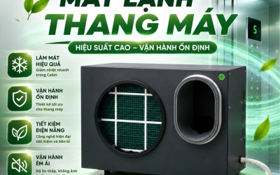 🌡️GIẢI PHÁP LÀM MÁT THANG MÁY TRONG MÙA NẮNG NÓNG 