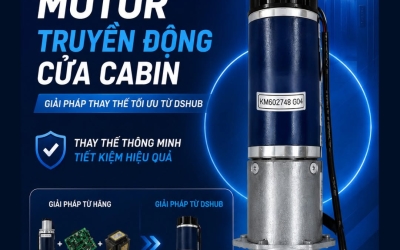 MOTOR TRUYỀN ĐỘNG CỬA CABIN