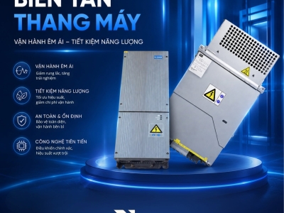 Biến tần thang máy – Trái tim của hệ thống vận hành