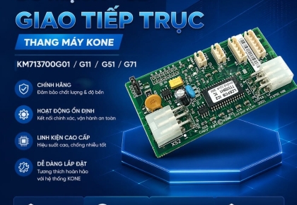 🔧 Bo mạch FCB giao tiếp trục thang máy KONE Model: KM713700G01 / G11 / G51 / G71