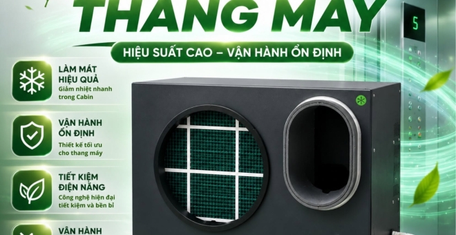 🌡️GIẢI PHÁP LÀM MÁT THANG MÁY TRONG MÙA NẮNG NÓNG 