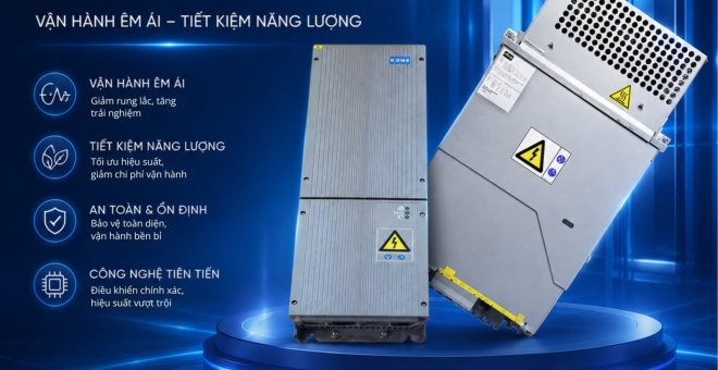 Biến tần thang máy – Trái tim của hệ thống vận hành