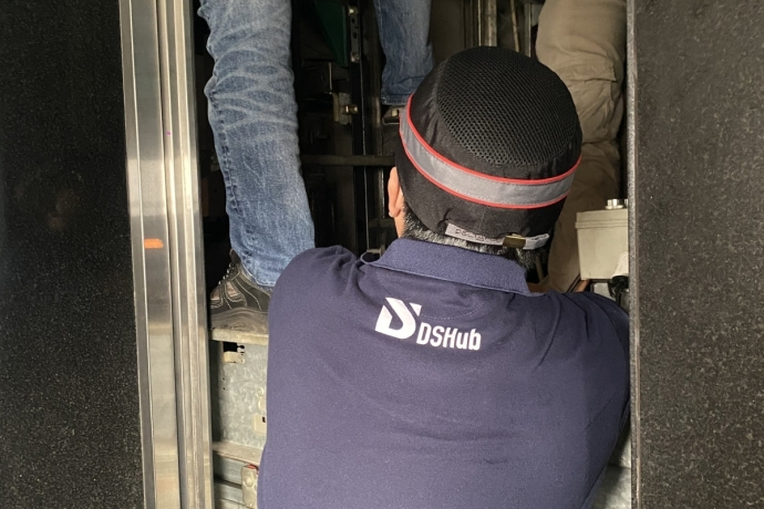Thay thế tủ cứu hộ tự động EBD18, LCE  thang máy Kone tại KHÁCH SẠN KIM KHÔI