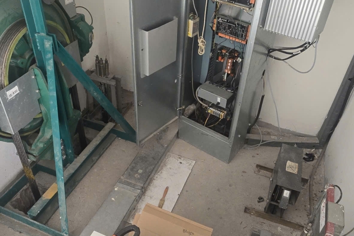 Thay thế biến tần KDL 16L 12A thang máy Kone,ngân hàng OCB Chi nhánh Sóc Trăng